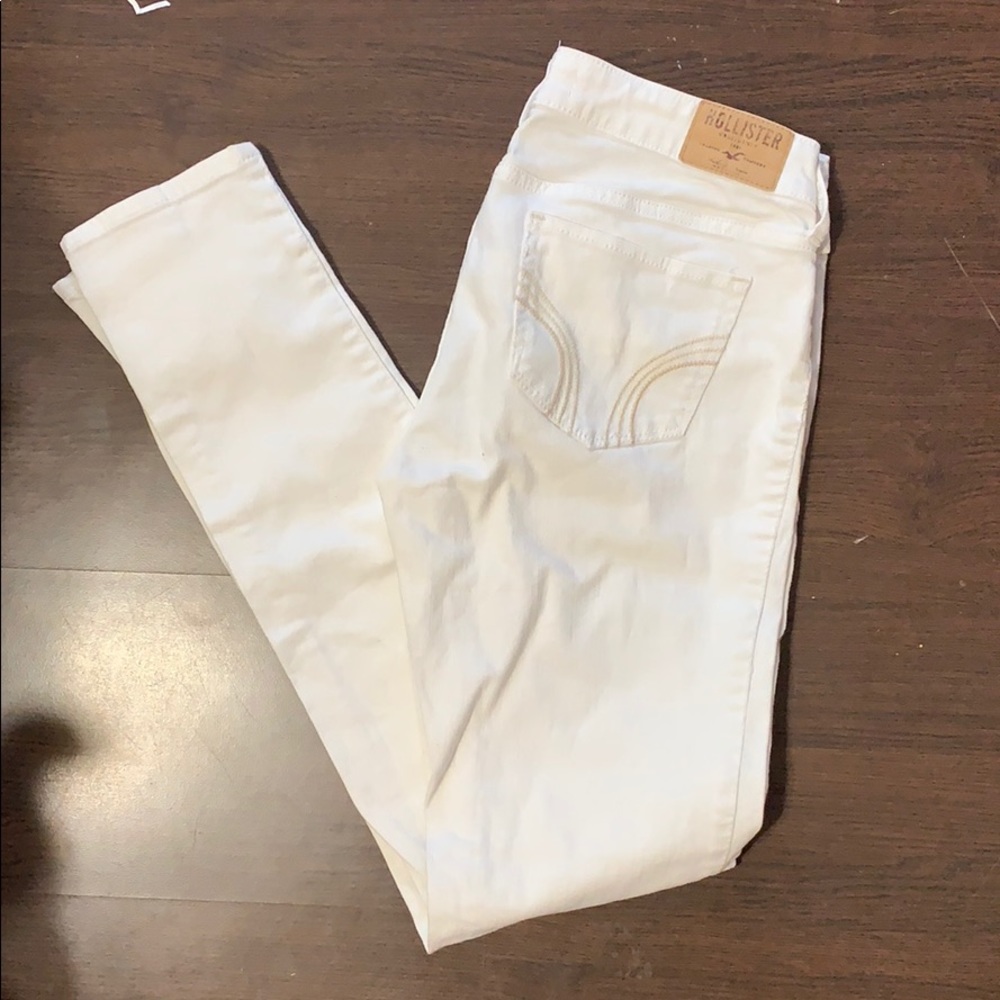 White Hollister jeans NWOT